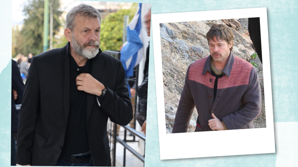 Στην Ύδρα ο Απόστολος Γκλέτσος: Θα συμμετάσχει στα γυρίσματα της ταινίας του Brad Pitt; [βίντεο]